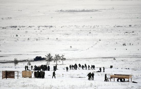 Подготовка мобилизованных в Челябинской области