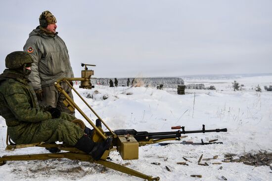 Подготовка мобилизованных в Челябинской области