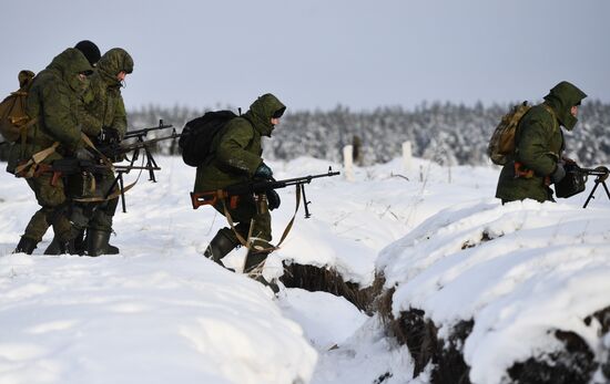 Подготовка мобилизованных в Челябинской области
