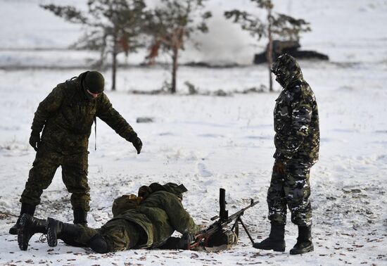 Подготовка мобилизованных в Челябинской области