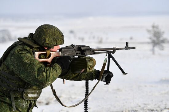 Подготовка мобилизованных в Челябинской области