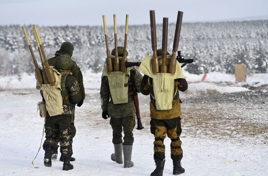 Подготовка мобилизованных в Челябинской области