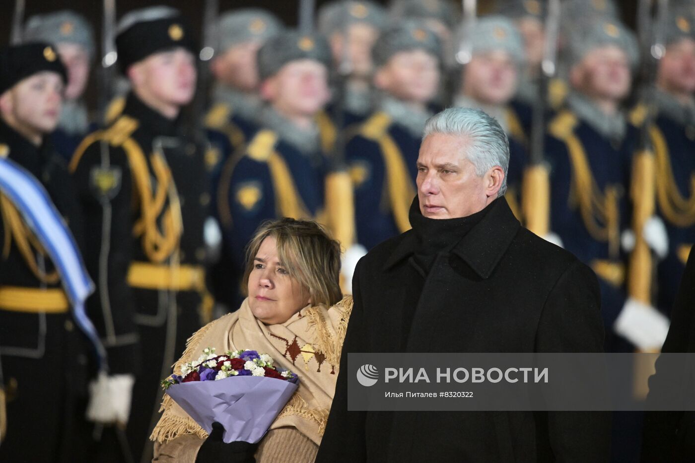 Прилет президента Республики Куба М. Диас-Канел Бермудеса в Москву 