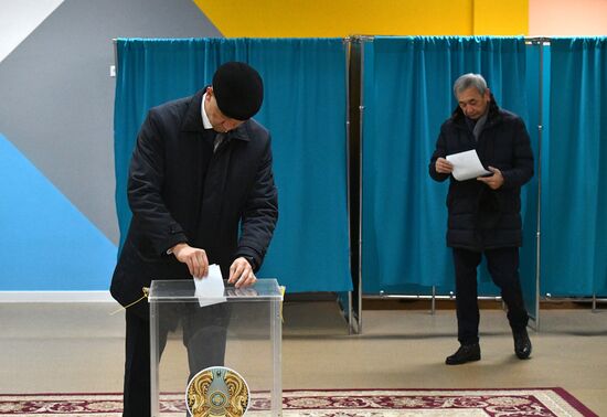 Внеочередные выборы президента в Казахстане