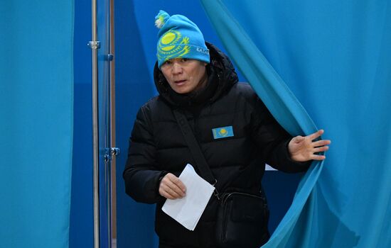 Внеочередные выборы президента в Казахстане