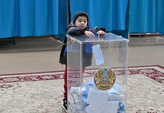 Внеочередные выборы президента в Казахстане