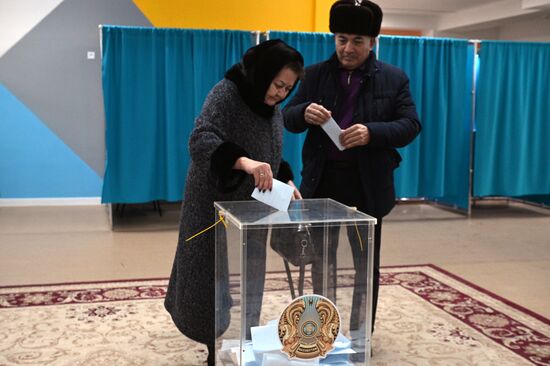 Внеочередные выборы президента в Казахстане