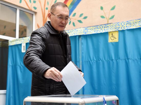 Внеочередные выборы президента в Казахстане