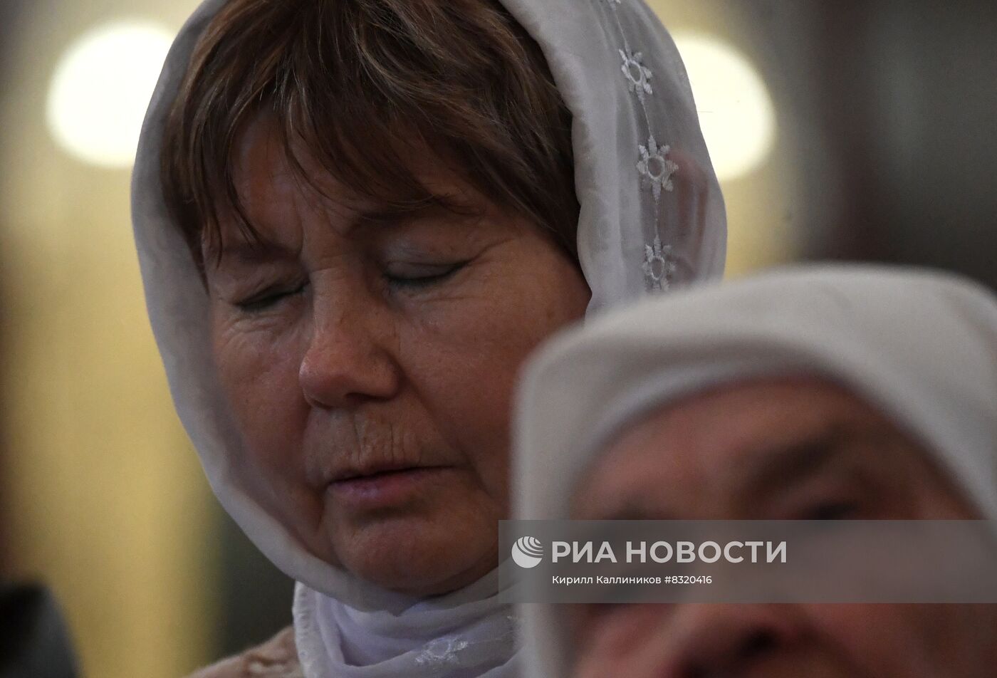 Торжественное богослужение в Храме Христа Спасителя в Москве