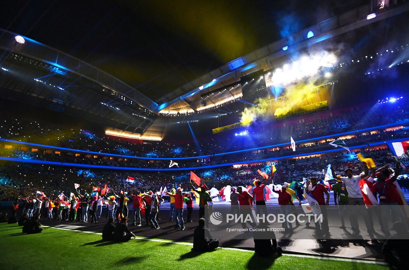 Церемония открытия ЧМ-2022 по футболу