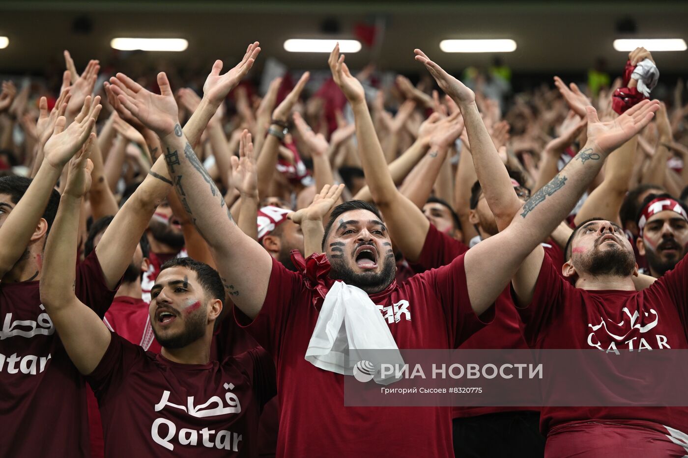 Футбол. Чемпионат мира. Матч Катар - Эквадор