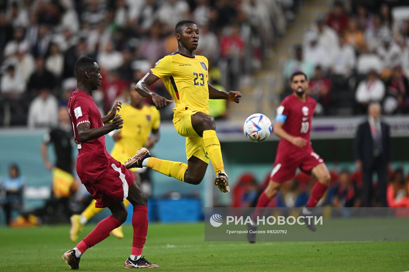 Футбол. Чемпионат мира. Матч Катар - Эквадор