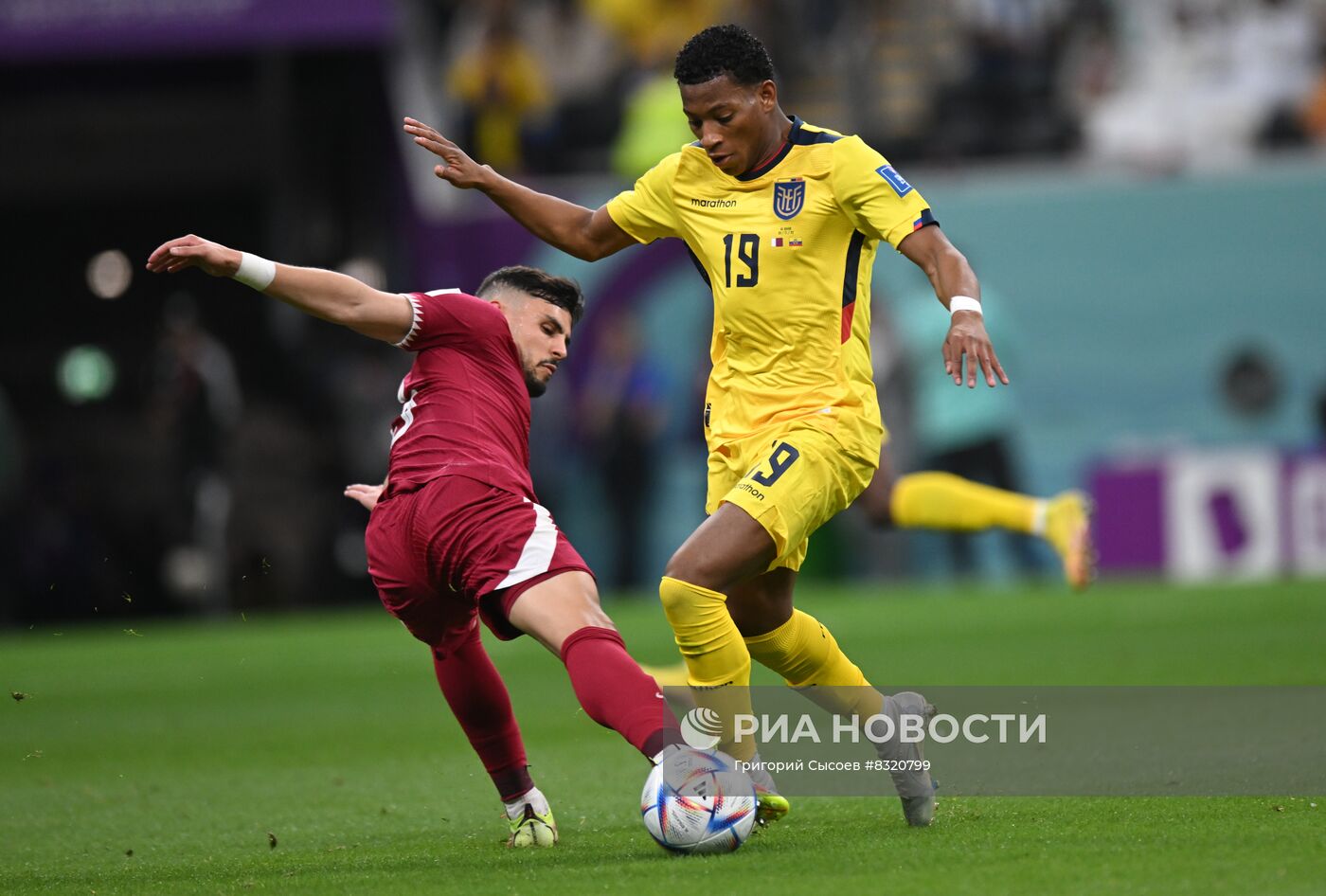 Футбол. Чемпионат мира. Матч Катар - Эквадор