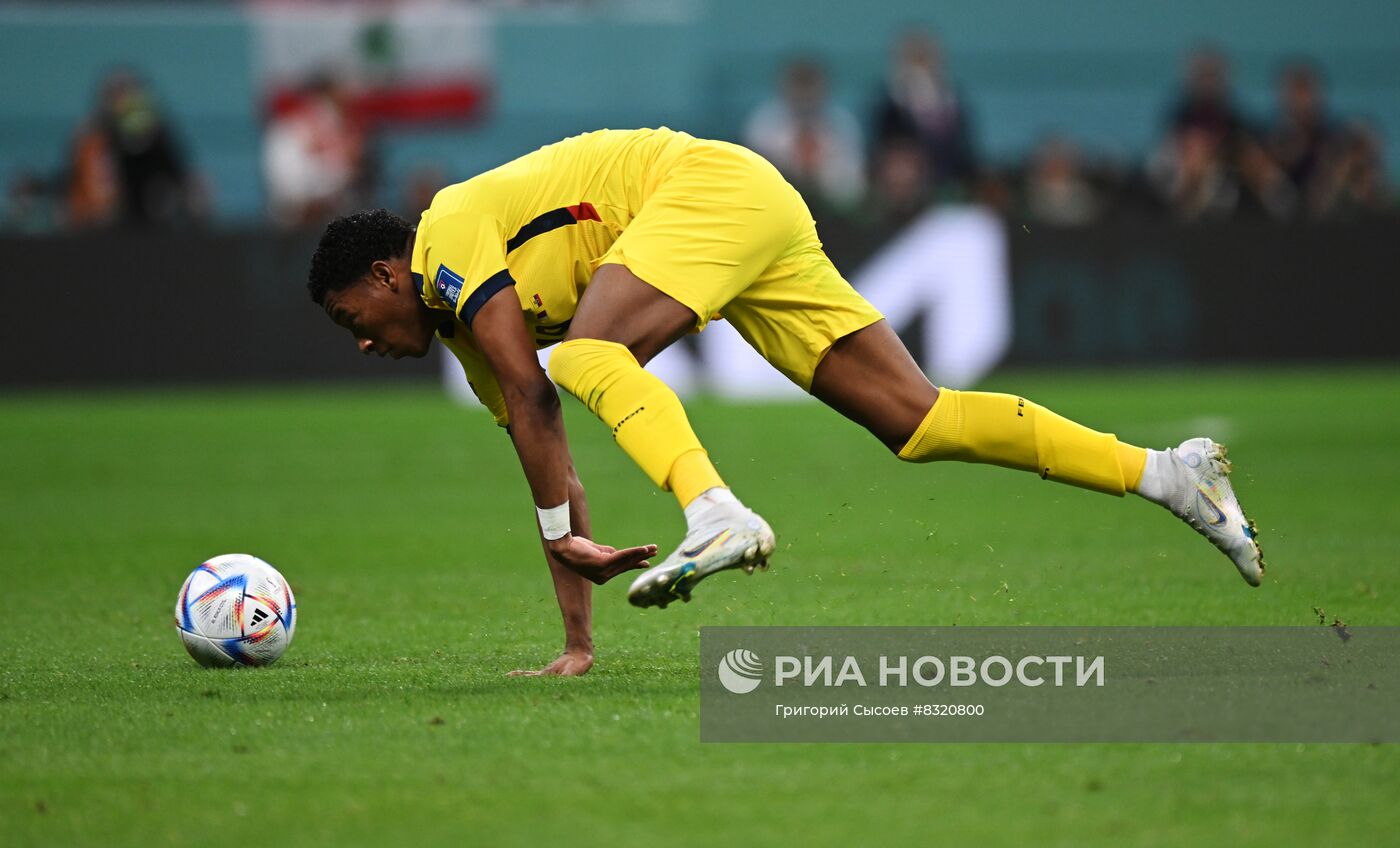 Футбол. Чемпионат мира. Матч Катар - Эквадор