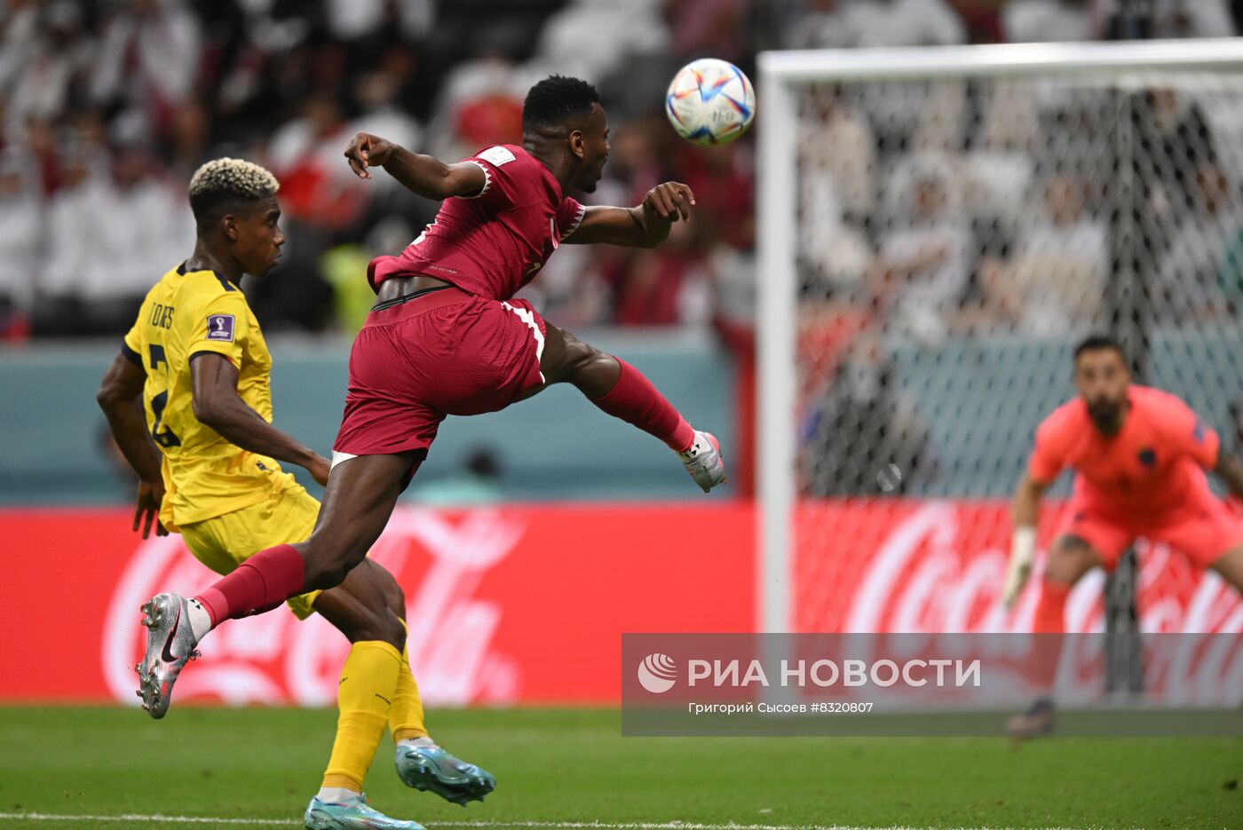 Футбол. Чемпионат мира. Матч Катар - Эквадор
