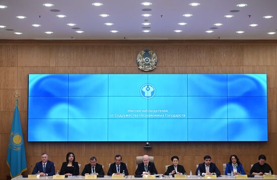 Брифинг ЦИК Казахстана о предварительных итогах выборов президента