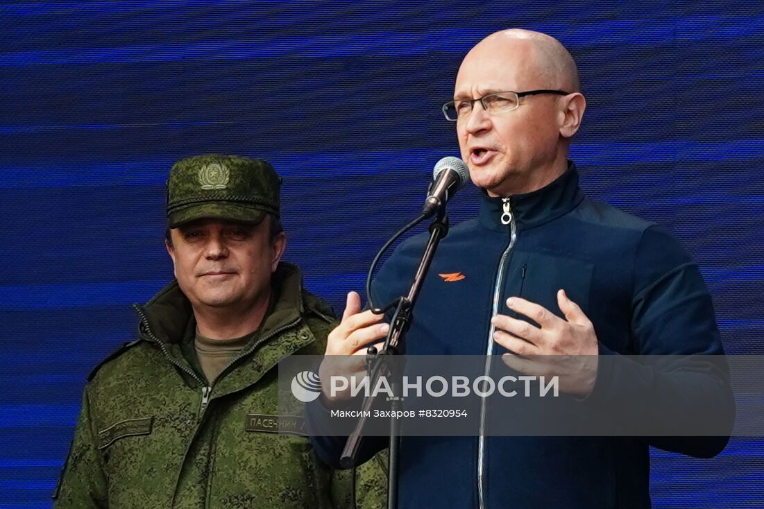 Открытие восстановленного мемориала "Князь Игорь" в ЛНР