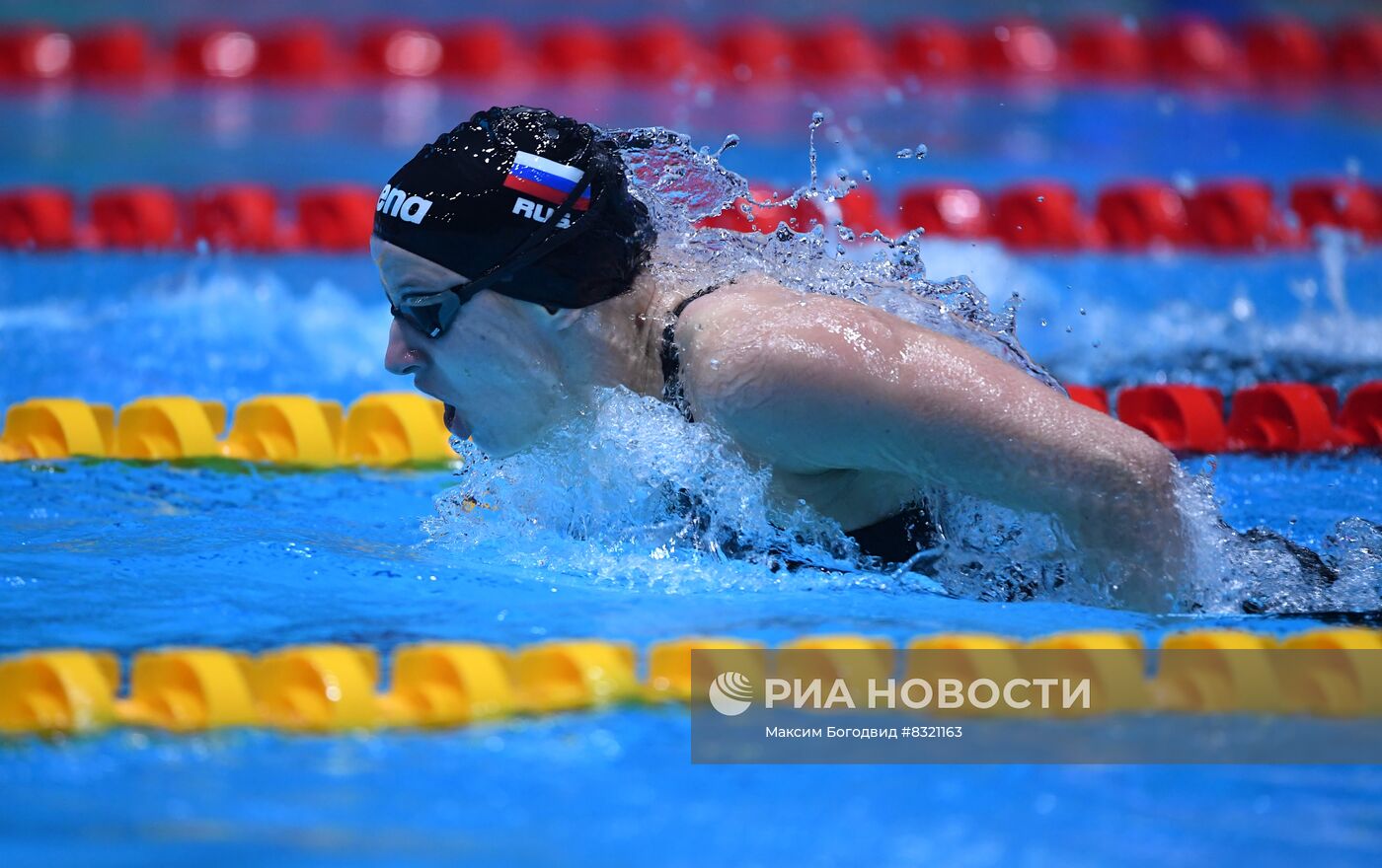 Плавание. Чемпионат России. Второй день