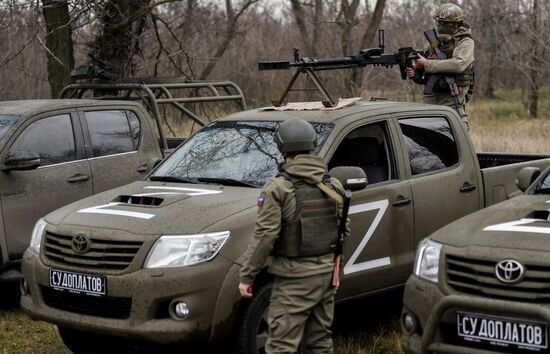 Поставка военной техники батальону имени Судоплатова