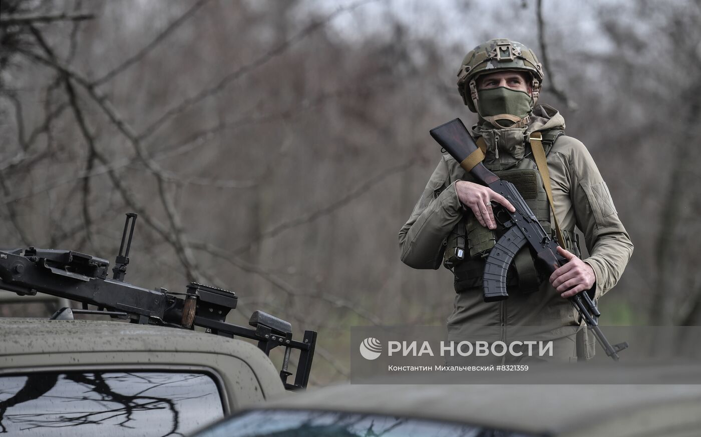 Поставка военной техники батальону имени Судоплатова