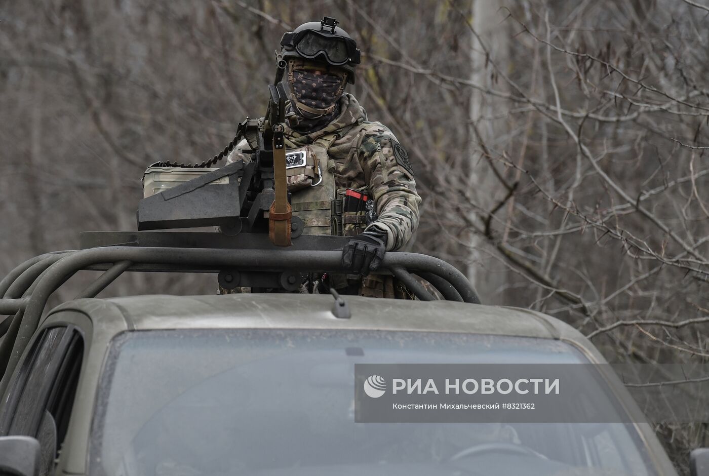 Поставка военной техники батальону имени Судоплатова