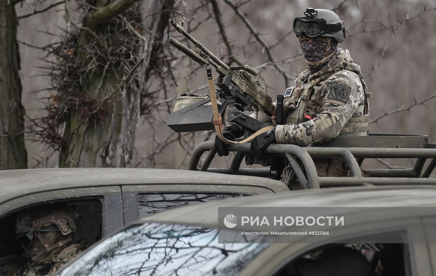 Поставка военной техники батальону имени Судоплатова