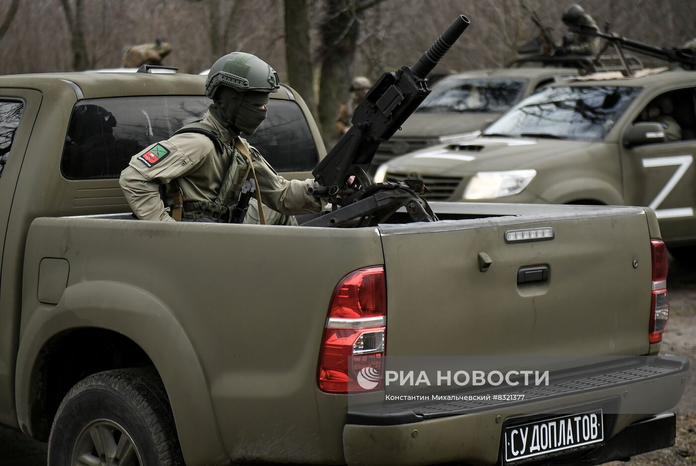 Поставка военной техники батальону имени Судоплатова