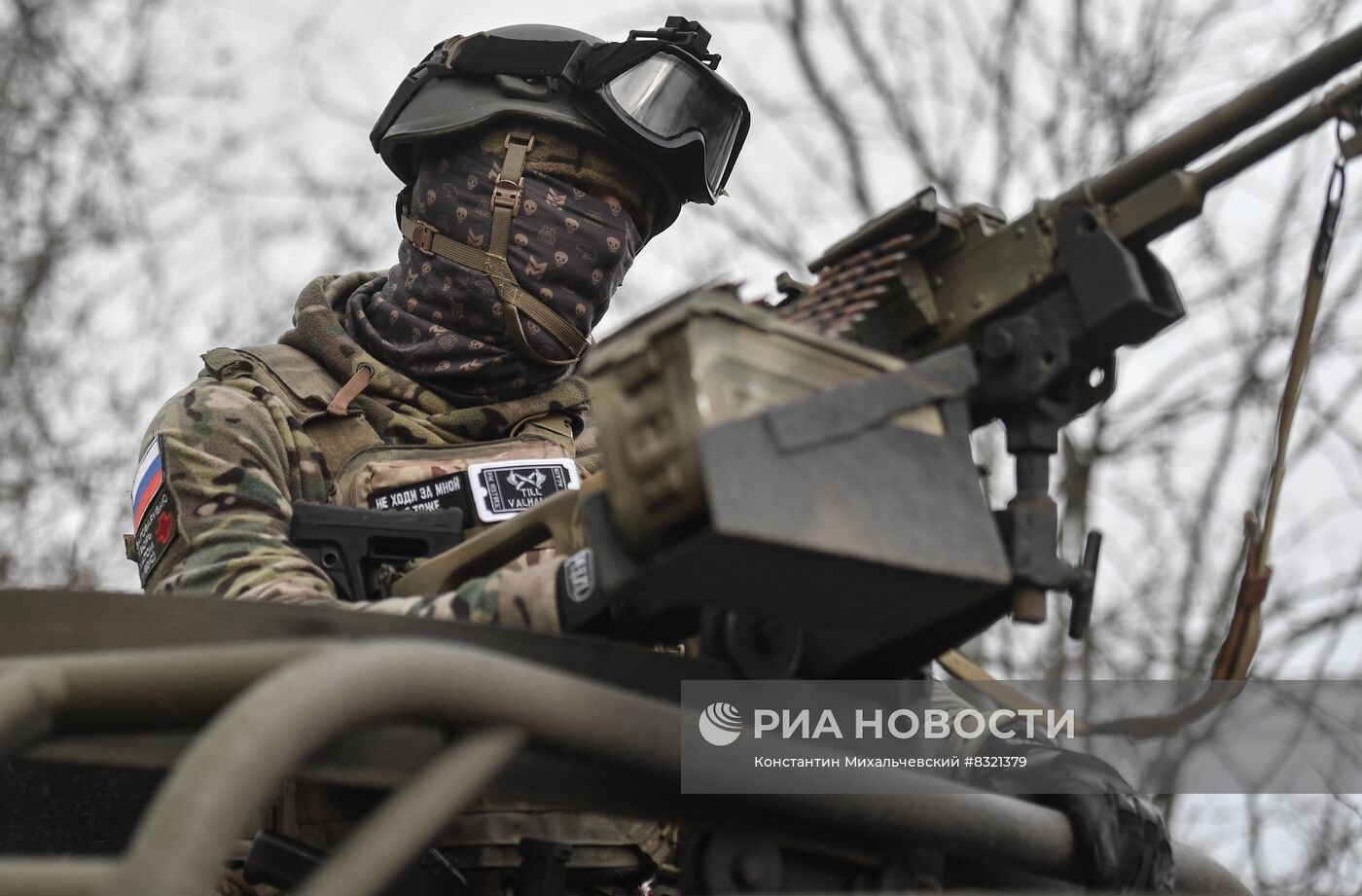 Поставка военной техники батальону имени Судоплатова