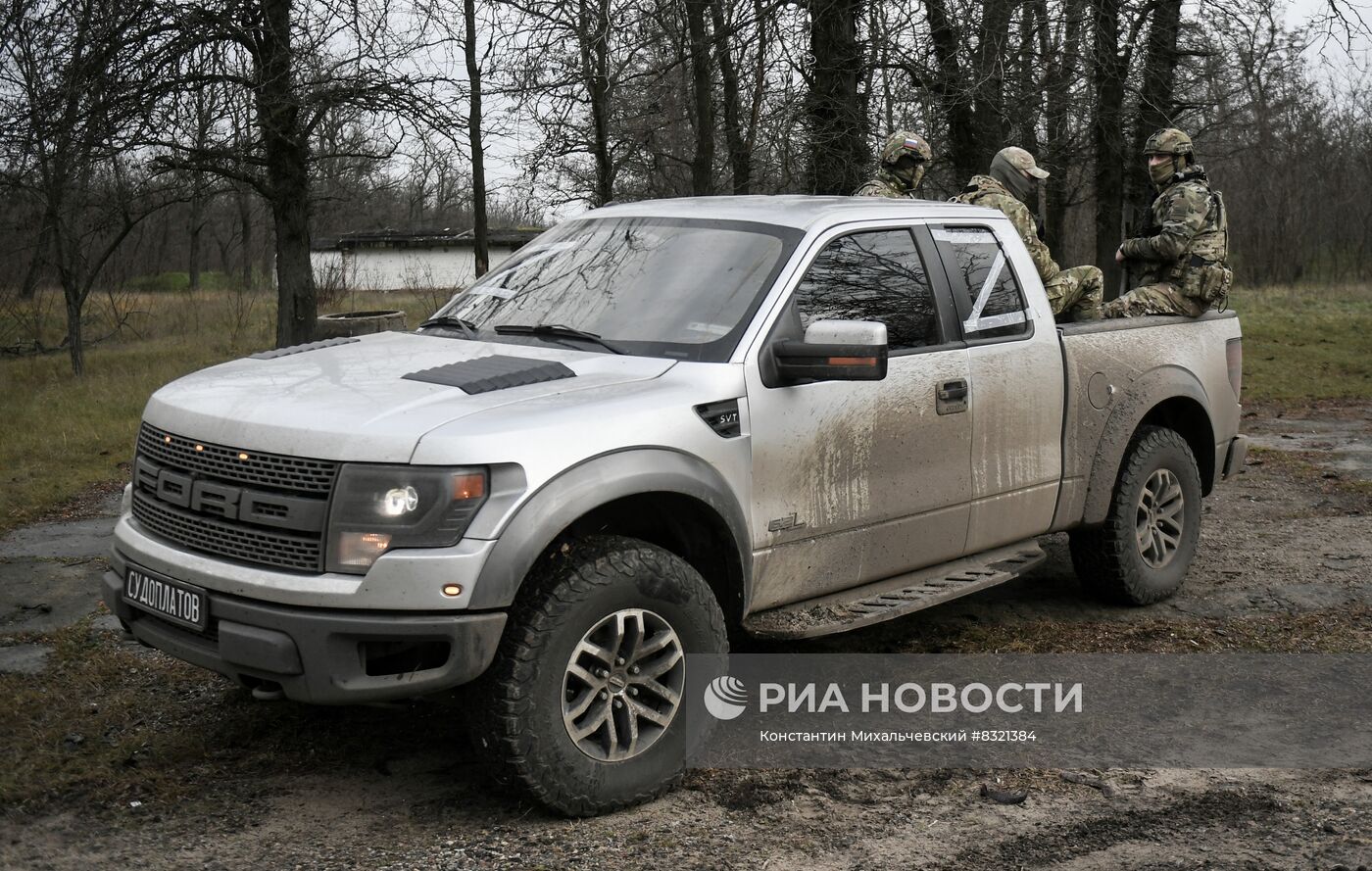 Поставка военной техники батальону имени Судоплатова