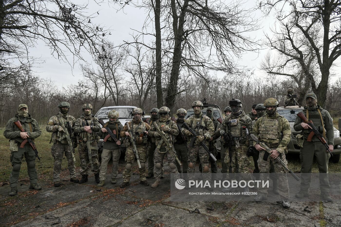 Поставка военной техники батальону имени Судоплатова