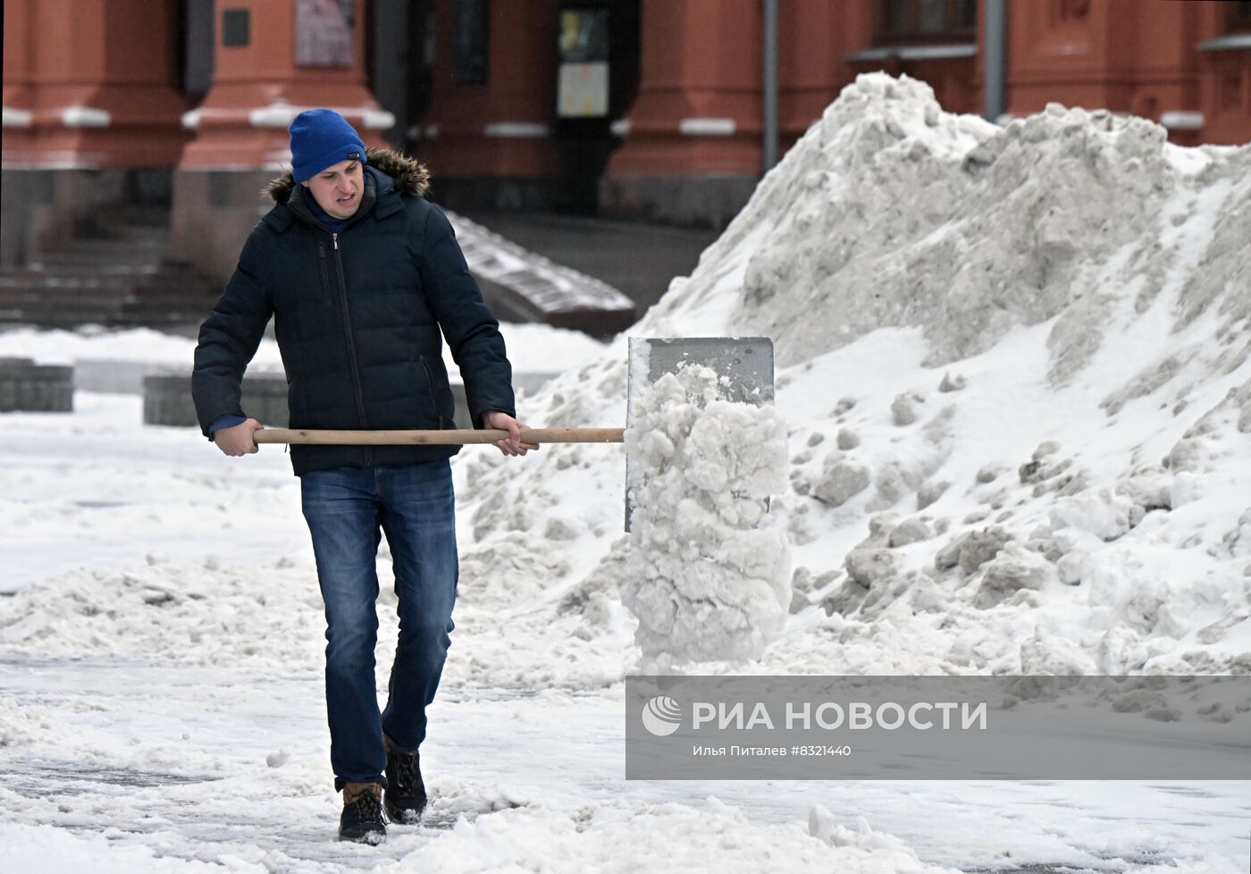 Ледяной дождь в Москве