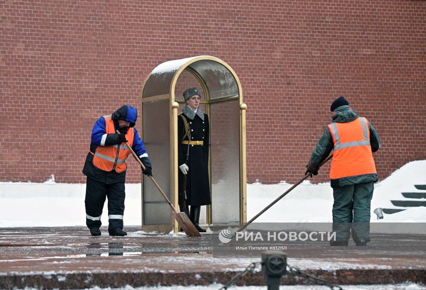 Ледяной дождь в Москве