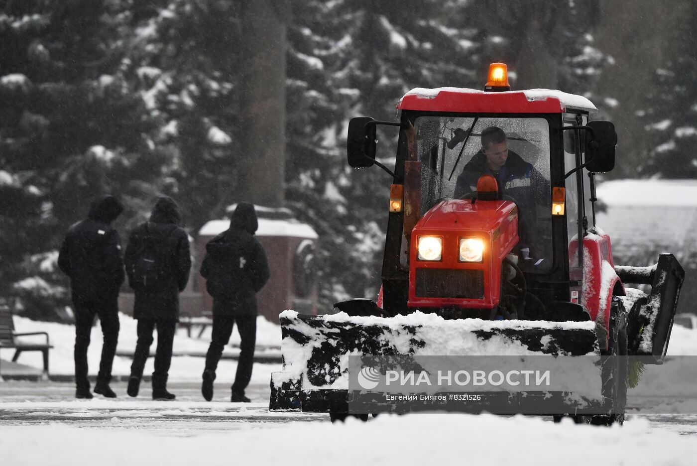 Ледяной дождь в Москве