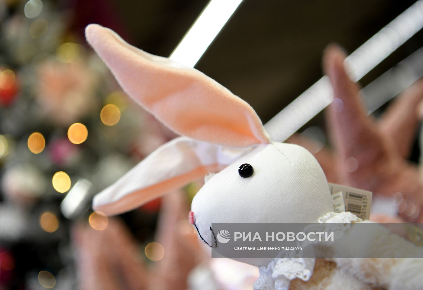 Предновогодняя торговля в Москве