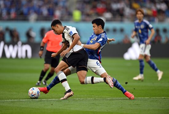 Футбол. Чемпионат мира. Матч Германия - Япония