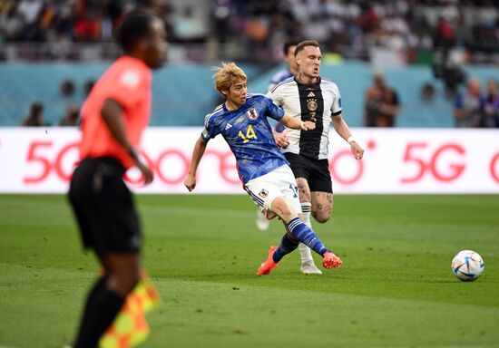 Футбол. Чемпионат мира. Матч Германия - Япония