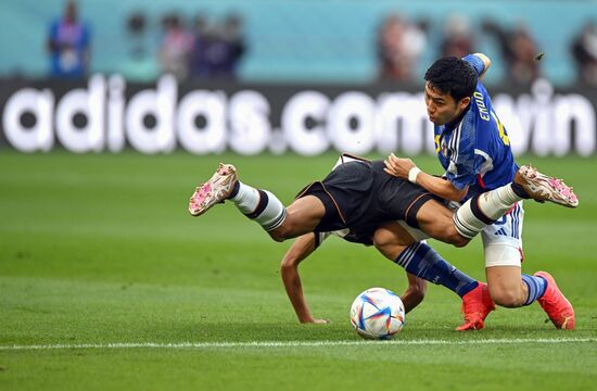 Футбол. Чемпионат мира. Матч Германия - Япония