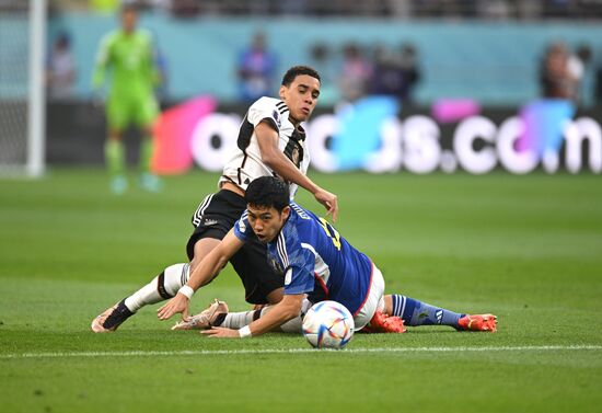 Футбол. Чемпионат мира. Матч Германия - Япония