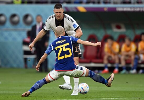 Футбол. Чемпионат мира. Матч Германия - Япония