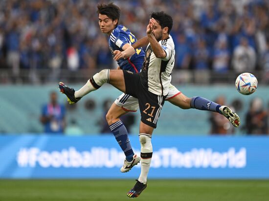 Футбол. Чемпионат мира. Матч Германия - Япония