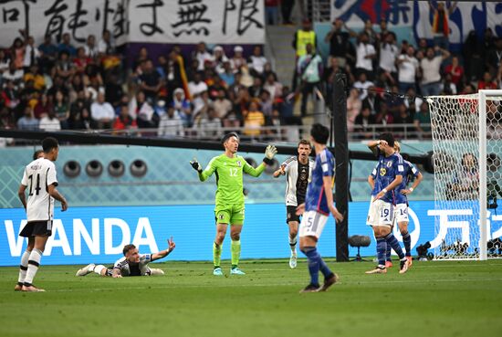 Футбол. Чемпионат мира. Матч Германия - Япония