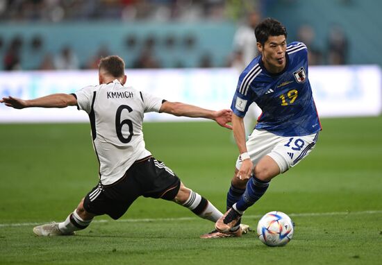 Футбол. Чемпионат мира. Матч Германия - Япония