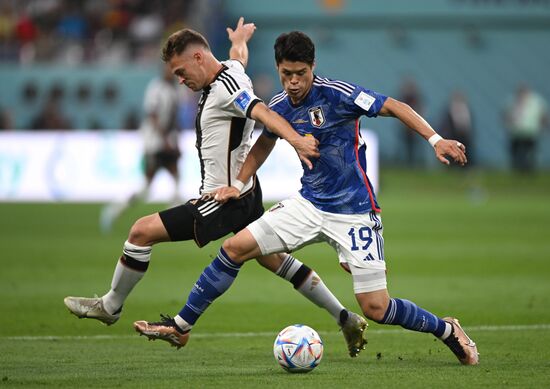 Футбол. Чемпионат мира. Матч Германия - Япония