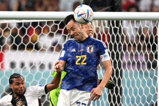 Футбол. Чемпионат мира. Матч Германия - Япония