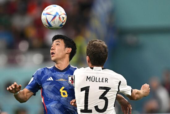 Футбол. Чемпионат мира. Матч Германия - Япония