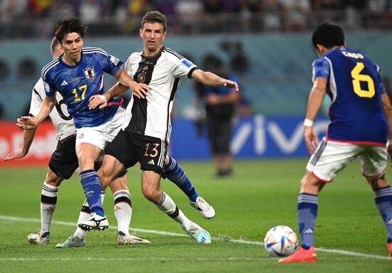 Футбол. Чемпионат мира. Матч Германия - Япония