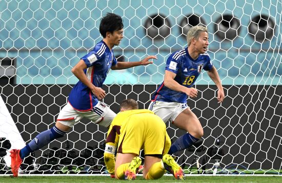 Футбол. Чемпионат мира. Матч Германия - Япония