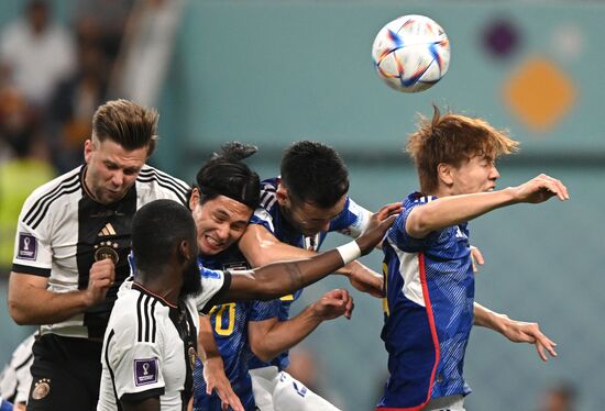 Футбол. Чемпионат мира. Матч Германия - Япония