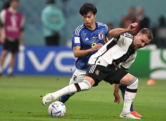 Футбол. Чемпионат мира. Матч Германия - Япония