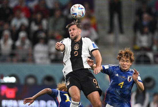 Футбол. Чемпионат мира. Матч Германия - Япония